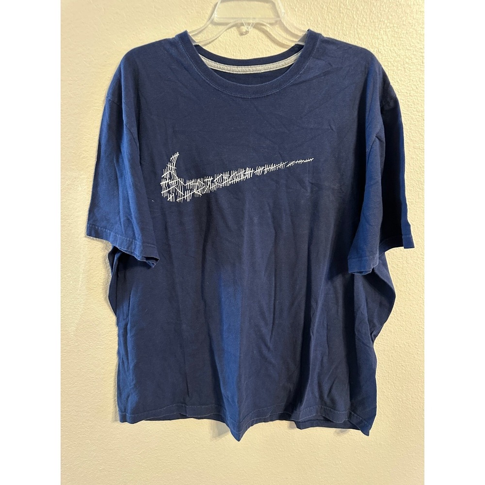 Nike Graphic T-Shirt Swoosh Logo‎ Regular Fit XXL